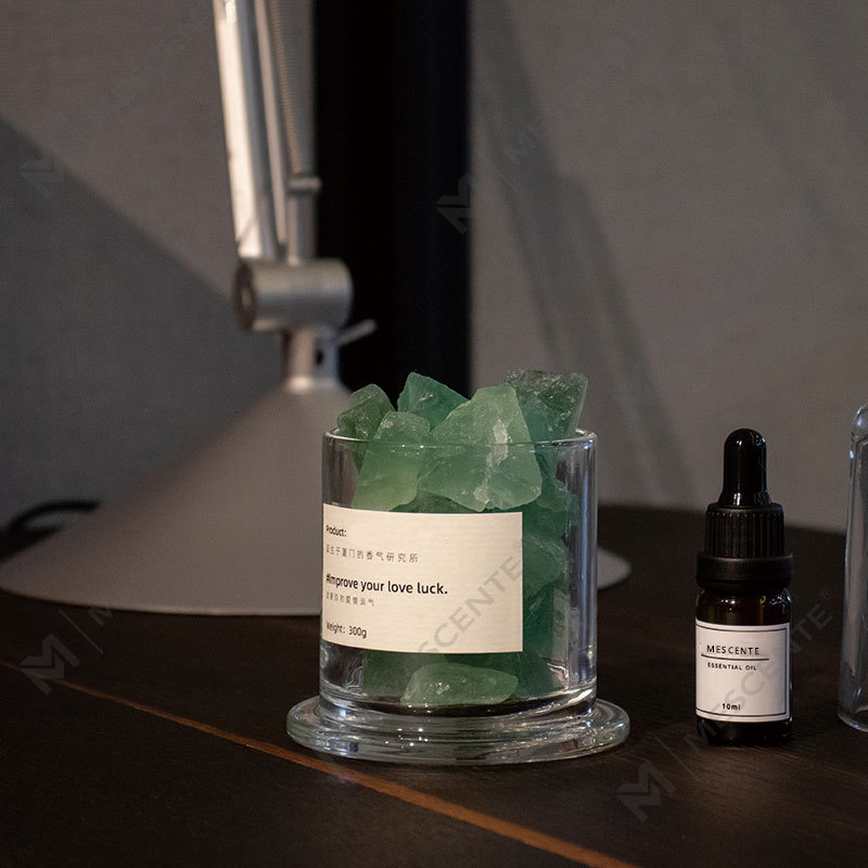 Home Dekorativní socha Tvarovaná keramika Vůně Křišťálový kámen Aroma difuzér esenciálního oleje A29199-Cennosti