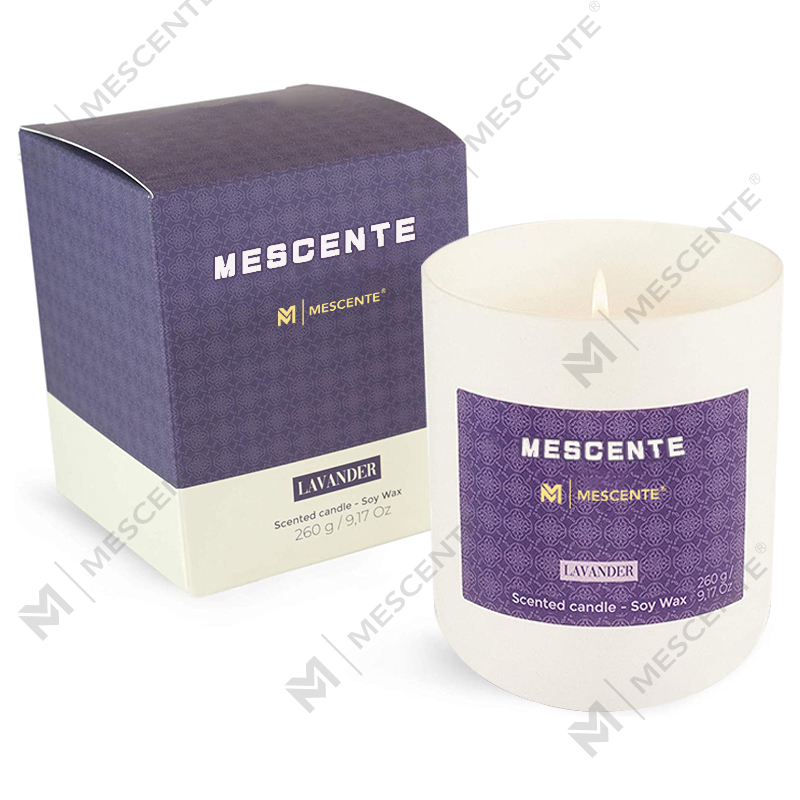 M&Scent Mason Jar Mini svíčky na sójovém základě, luxusní balení Marble Candle Soy Wax