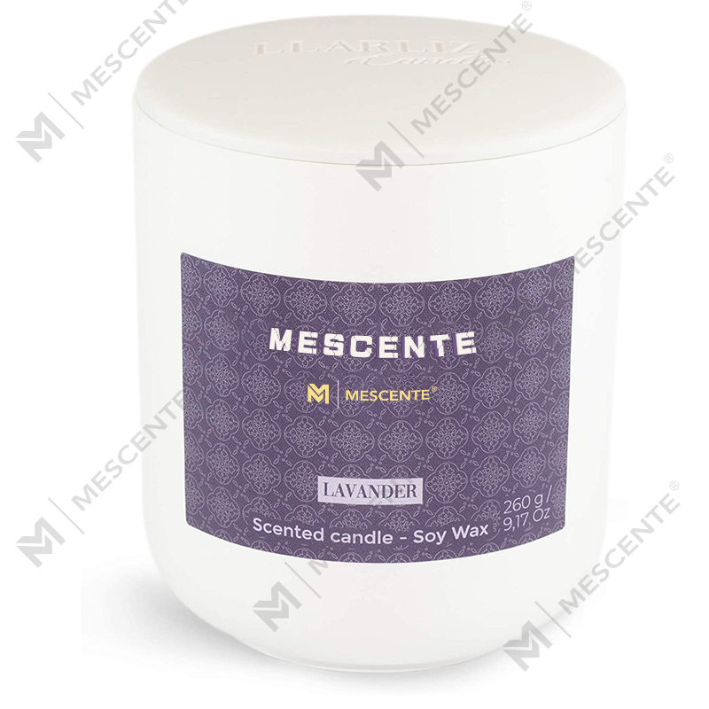 M&Scent Mason Jar Mini svíčky na sójovém základě, luxusní balení Marble Candle Soy Wax