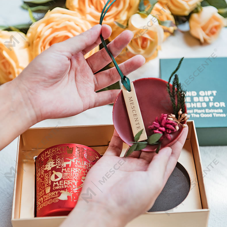 Vánoční vůně M&Scent Vánoční bezkouřová hvězdná obloha Cup vonná svíčka s rukou