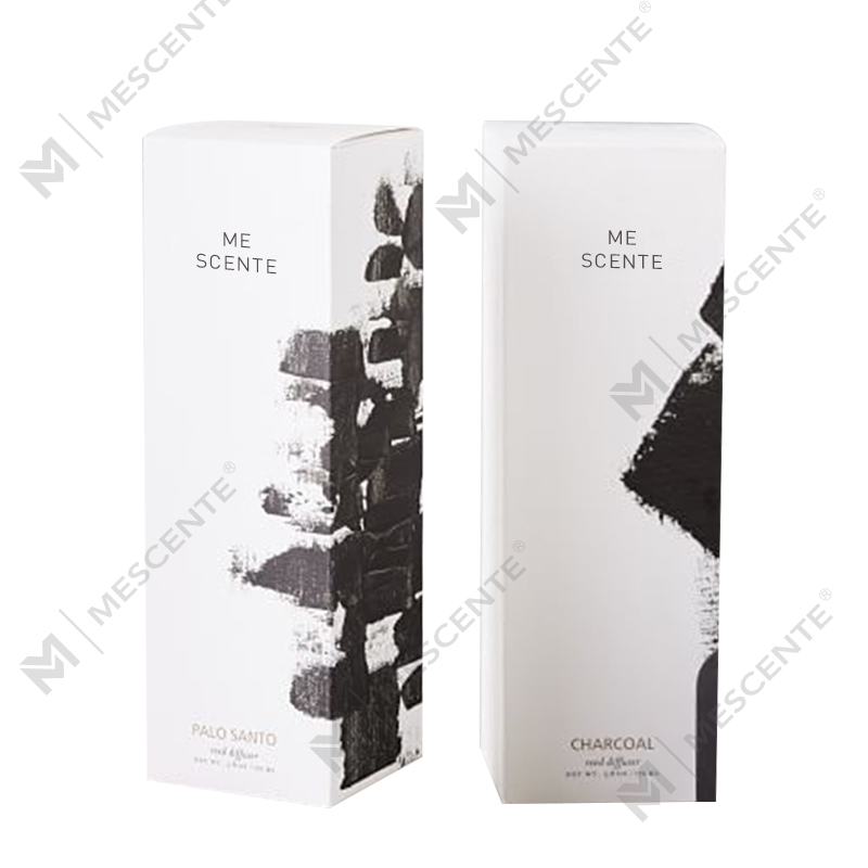 Mescente Luxury 180ml přizpůsobená skleněná láhev rákosový difuzér esenciálního oleje pro hotely