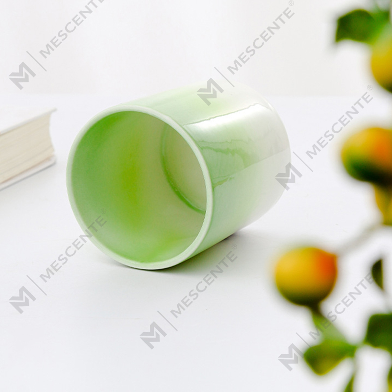 M&Scent Private Label Domácí dekorace Vlastní vonné svíčky v keramických sklenicích na svíčky