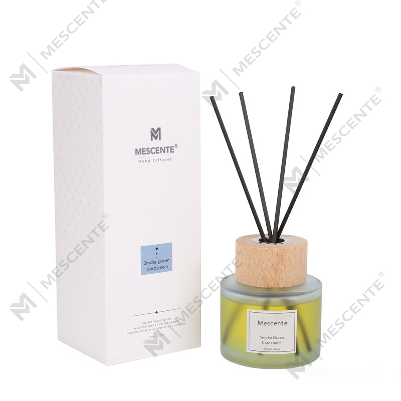 M&Scent velkoobchodní luxusní rákosový difuzér na skleněné láhve privátní značky se zátkou