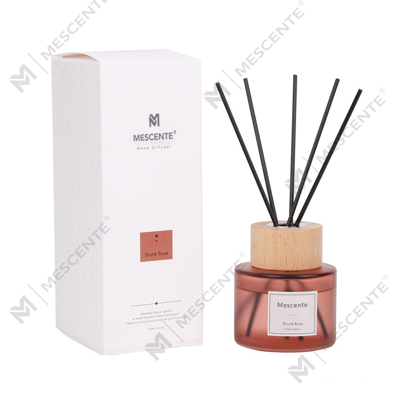 M&Scent velkoobchodní luxusní rákosový difuzér na skleněné láhve privátní značky se zátkou
