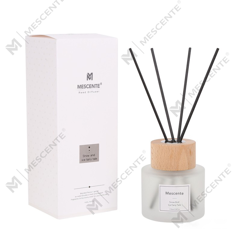 M&Scent velkoobchodní luxusní rákosový difuzér na skleněné láhve privátní značky se zátkou