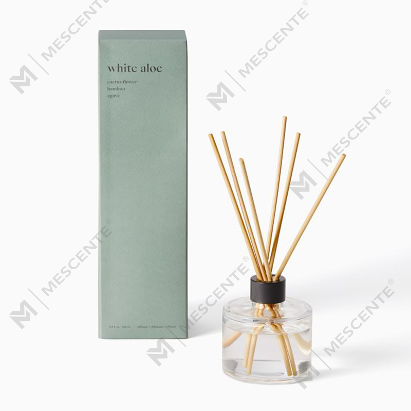 M&Scent vlastní luxusní privátní značka květinový rákosový difuzér s krabičkou