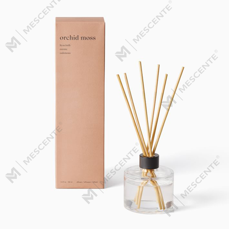 M&Scent vlastní luxusní privátní značka květinový rákosový difuzér s krabičkou