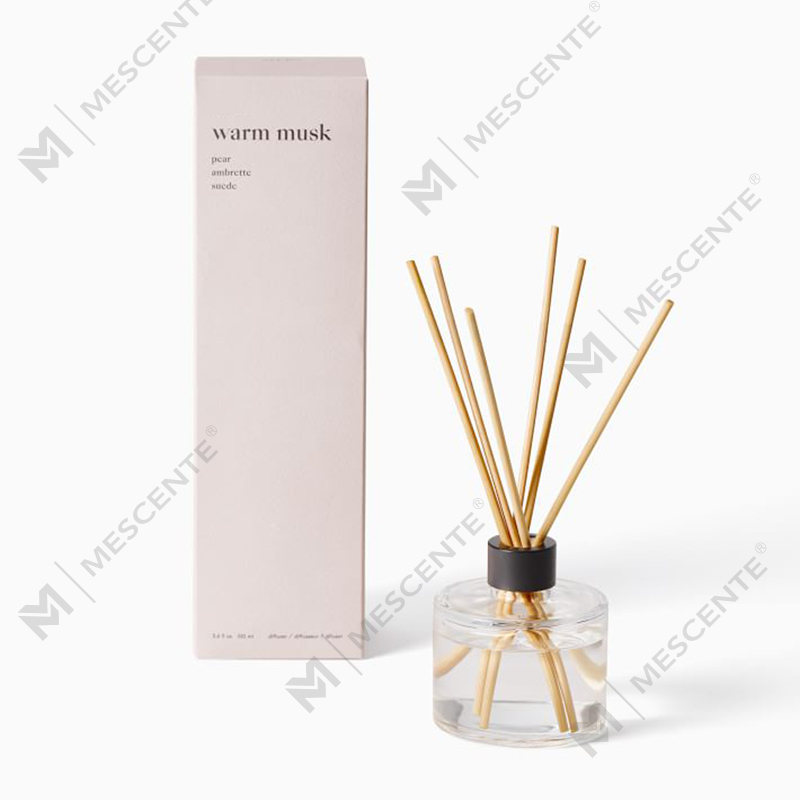 M&Scent vlastní luxusní privátní značka květinový rákosový difuzér s krabičkou