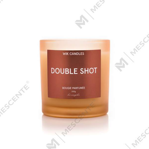 M&Scent velkoobchodní luxusní dekorace na zakázku z černého skla vonné svíčky ze sójového vosku