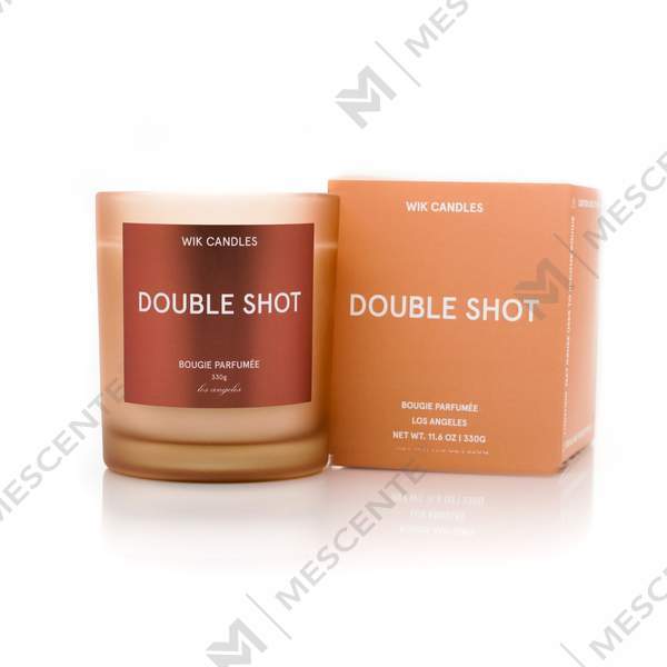 M&Scent velkoobchodní luxusní dekorace na zakázku z černého skla vonné svíčky ze sójového vosku