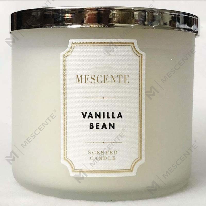 M&Scent ručně vyráběné 3 knoty s přírodním jasmínem vonící svíčky ze sójového vosku, soukromá značka Aromaterapeutické křišťálové svíčky