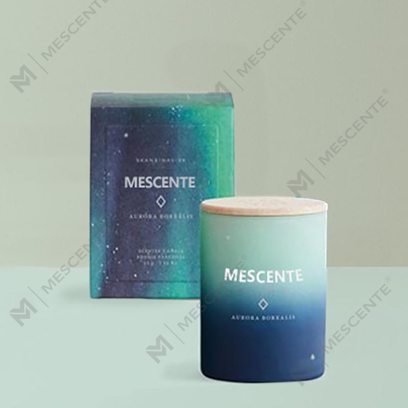 Vonné svíčky ve skleněné dóze na míru pro soukromé značky M&Scent