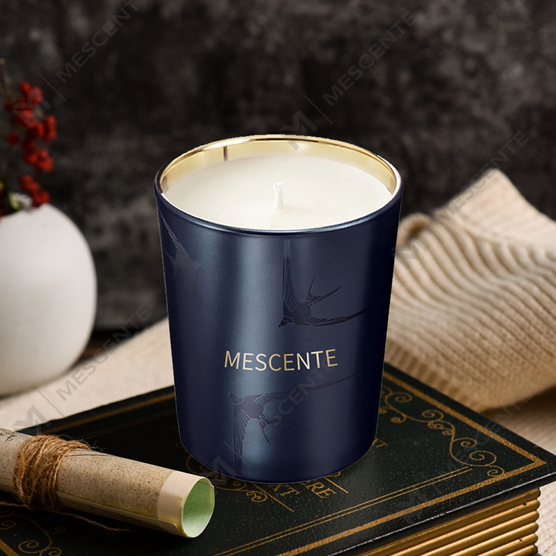 M&Scent Ručně vyráběný luxusní držák na sklenice Vanilková vonná svíčka s krystaly