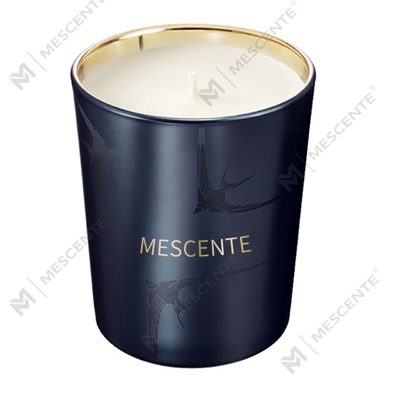 M&Scent Ručně vyráběný luxusní držák na sklenice Vanilková vonná svíčka s krystaly