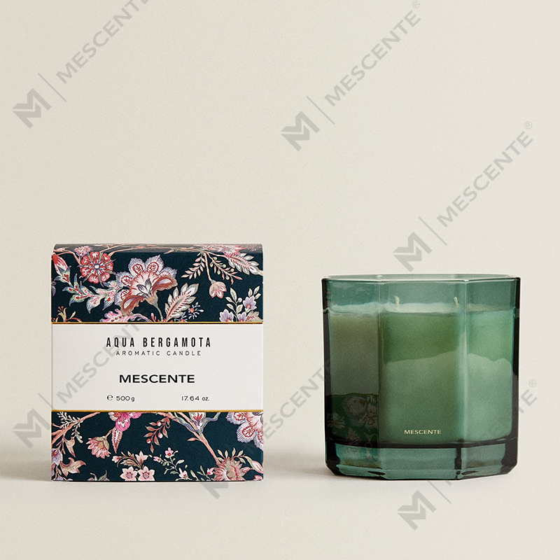 M&Scent Custom Factory Private Label Skleněná nádoba Vonné svíčky s přírodním sójovým voskem