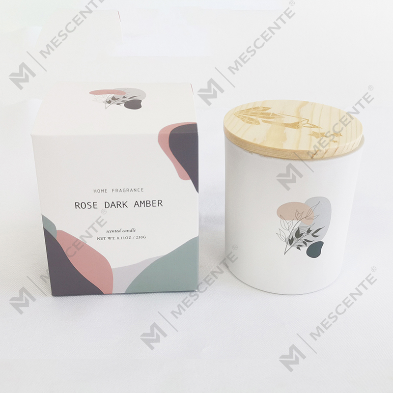 M&Scent Vícenásobné vysoce kvalitní 100% přírodní aroma vonné sójové svíčky ve skleněné nádobě s víkem