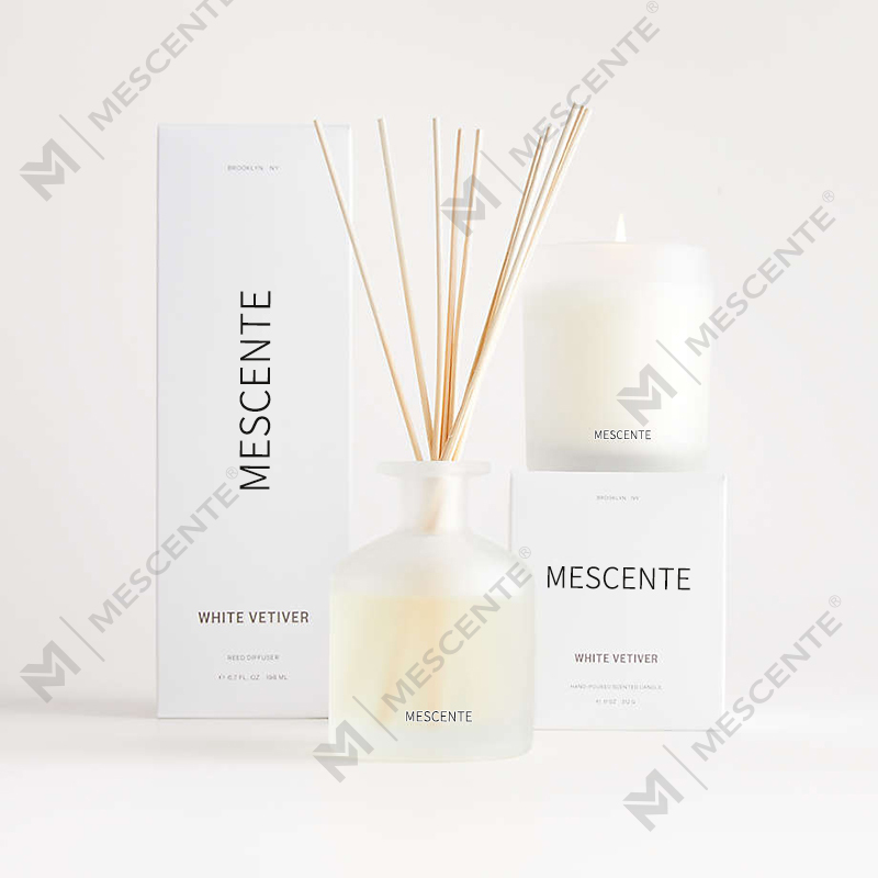 M&Scent velkoobchod luxusní privátní značka vonné svíčky ze sójového vosku s krabičkou