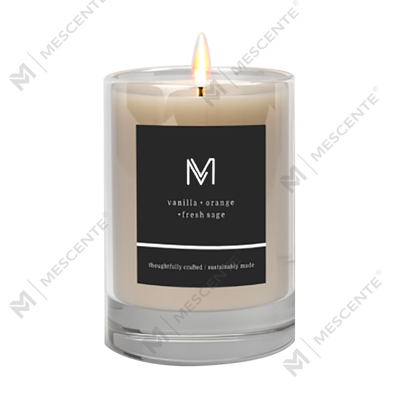 M&Scent velkoobchodní továrna přímo luxusní privátní značka vonné svíčky ze sójového vosku s krabicí ve velkém