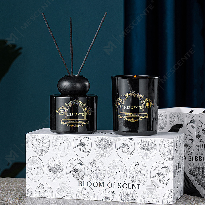 M&Scent luxusní privátní značka aroma svíčky rákosový difuzér s vůní s krabičkovým balením