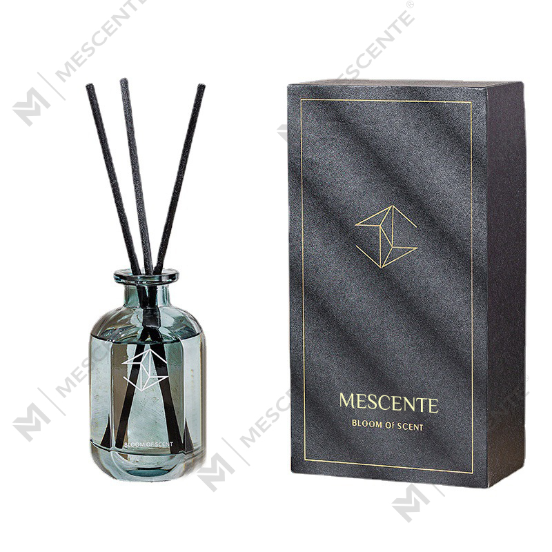 M&Scent 500 ml vánoční křišťálový rákosový difuzér dárková sada, domácí rákosový difuzér