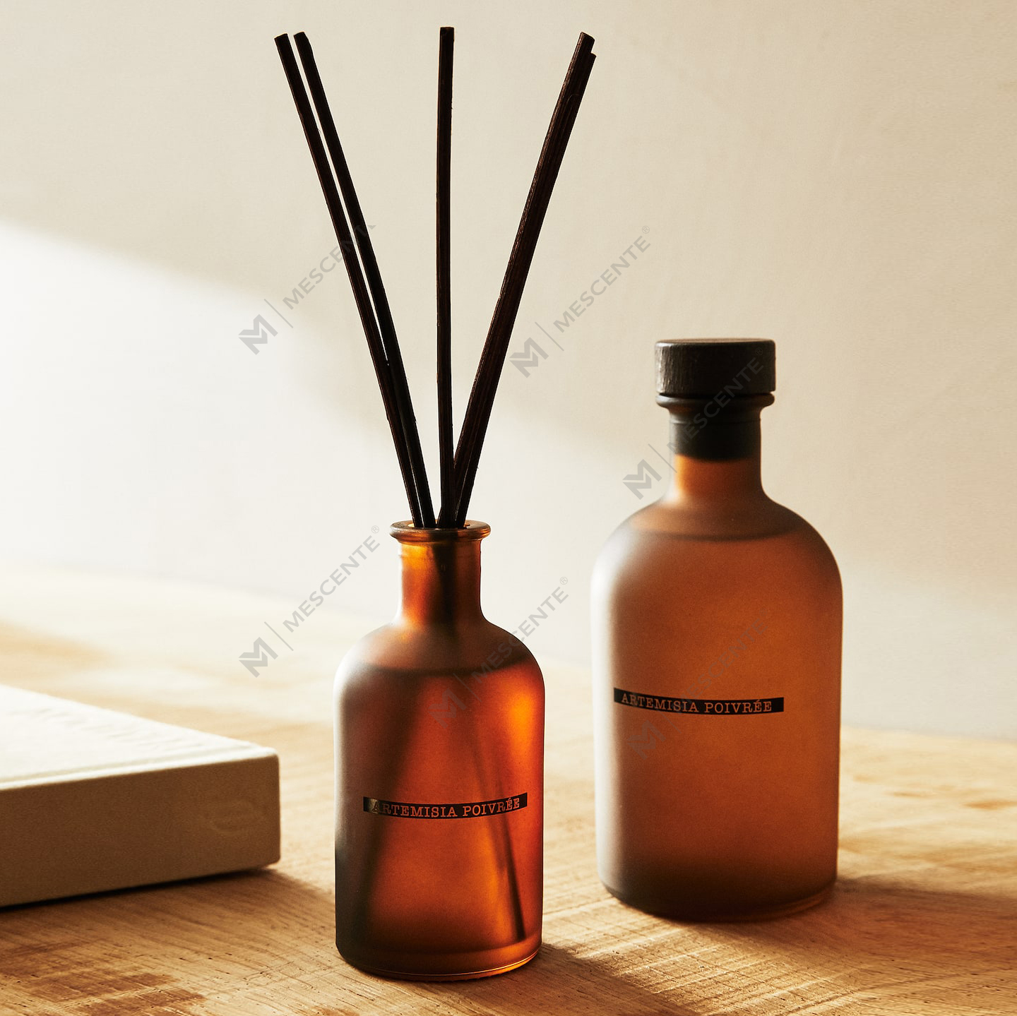 Luxusní velká černá matná láhev 50 ml 300 ml sušený květ květinové aroma esenciální olej rákosový difuzér olejová sada hromadná